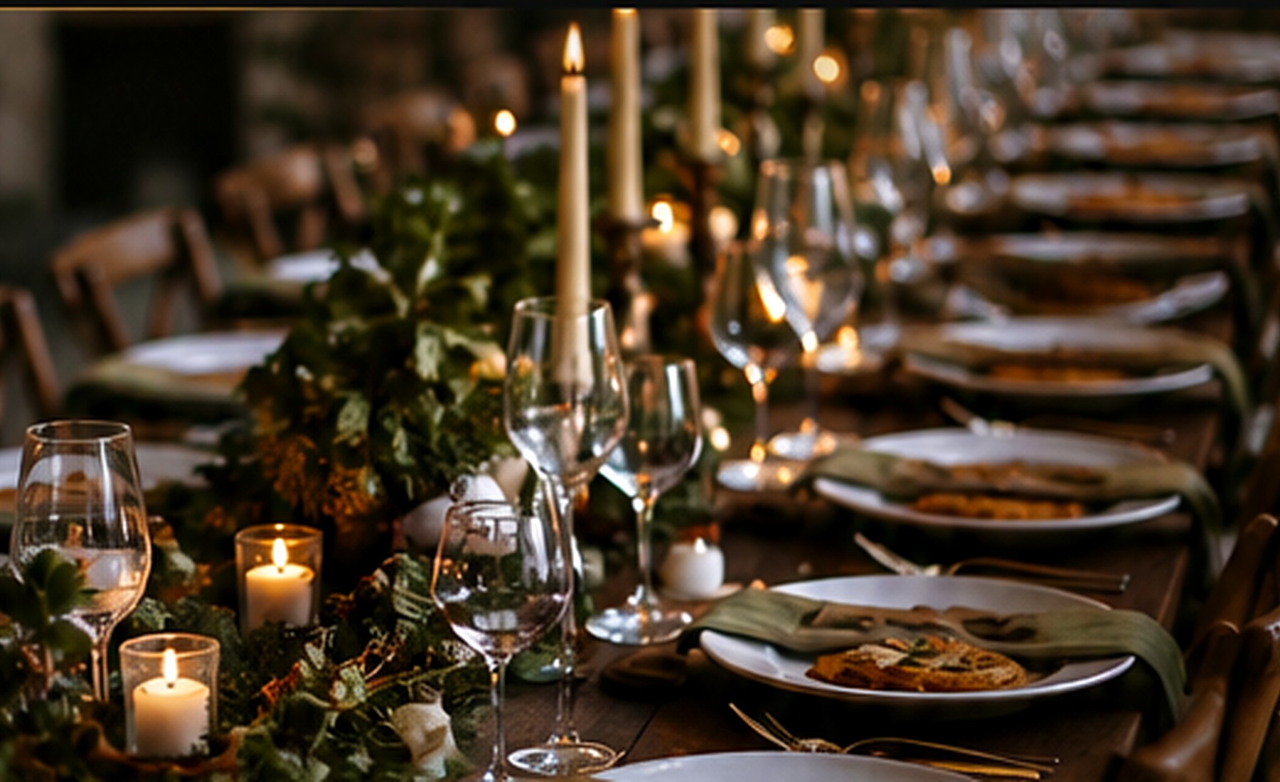 Elegant catered dining table — launch image